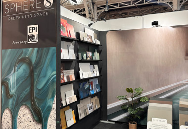 blue resin drip poster