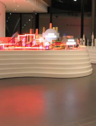 Resin terrazzo flooring