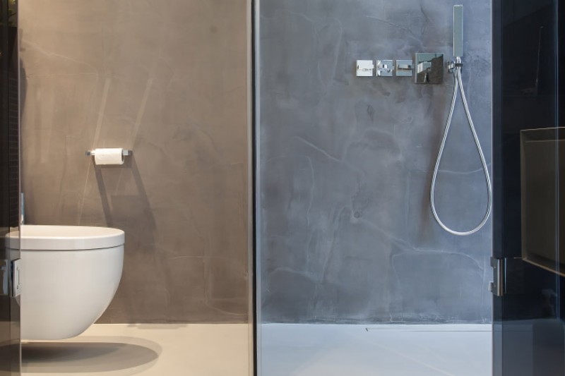 Concrete Walls - How To Make Polished Concrete Shower Walls