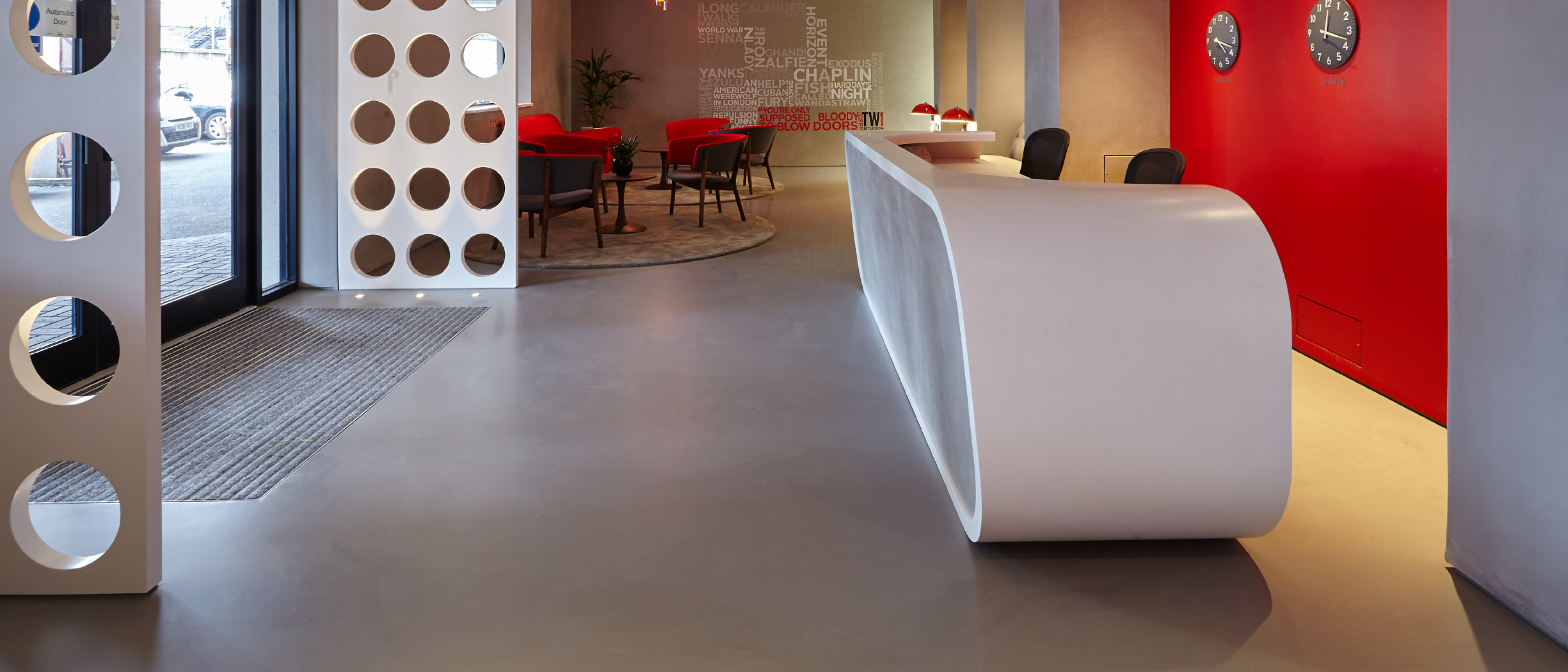 Resin flooring by Sphere8