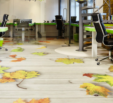 A Leaf DesignSphere Floor