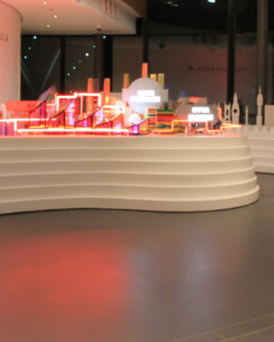 Resin terrazzo flooring